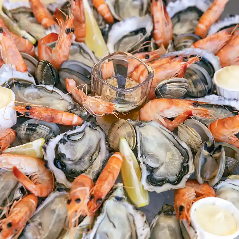 Savourez les produits de la mer