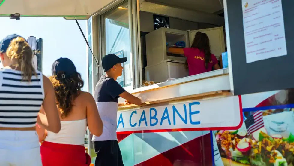 Snack et restauration du camping