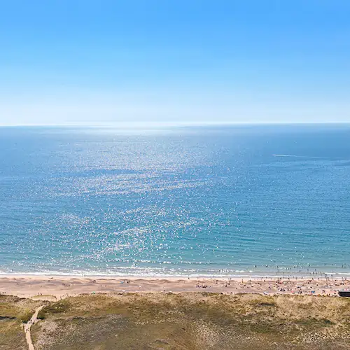 Plage des Dunes près du camping à Brem-sur-Mer